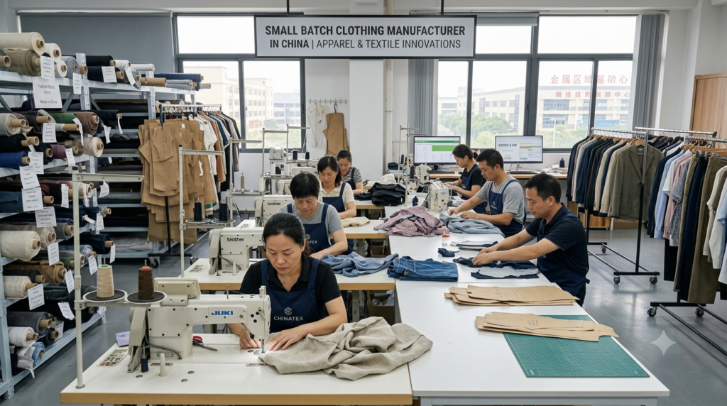 Small Batch Clothing Manufacturer in China